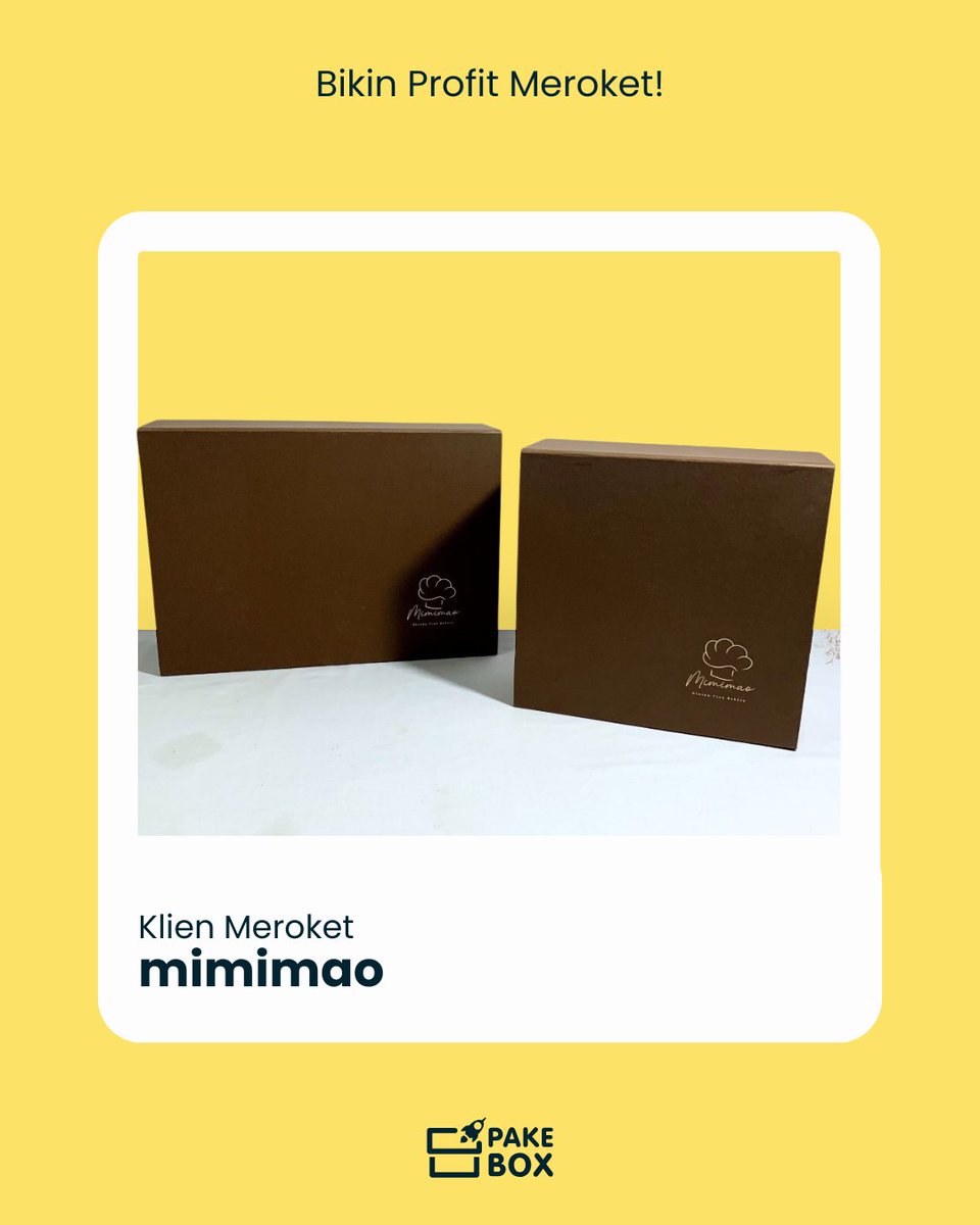 pakeboxmeroket's tweet image. Packaging simpel, elegan, tapi tetap bikin pelanggan jatuh cinta! 
📦 Yuk, percantik produkmu bersama PakeBox sekarang juga!
klik link di bio

#PackagingCustom #HardboxIndonesia #Packagingkue #SupportUMKM #KemasanBerkelas #hardboxlebaran #boxcustombandung #boxcustomesize #boxkue