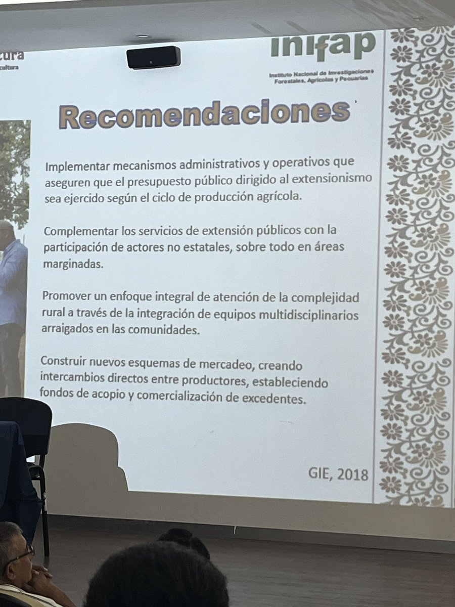 OttoOrtegaM's tweet photo. La necesidad de integrar redes multiactor, multisectoriales y multidisciplinarias serán la clave del éxito. Los cuerpos académicos nacionales pueden constituir eslabones clave. @Agricultura_mex @Conahcyt_Mex @carmen_ta . https://t.co/WnZX0q8W8h