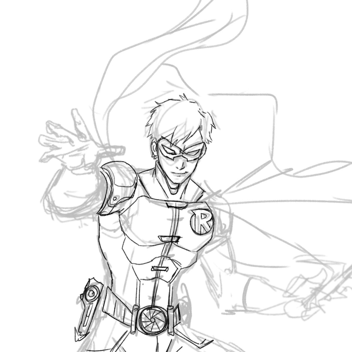 Teen Titans Robin WIP