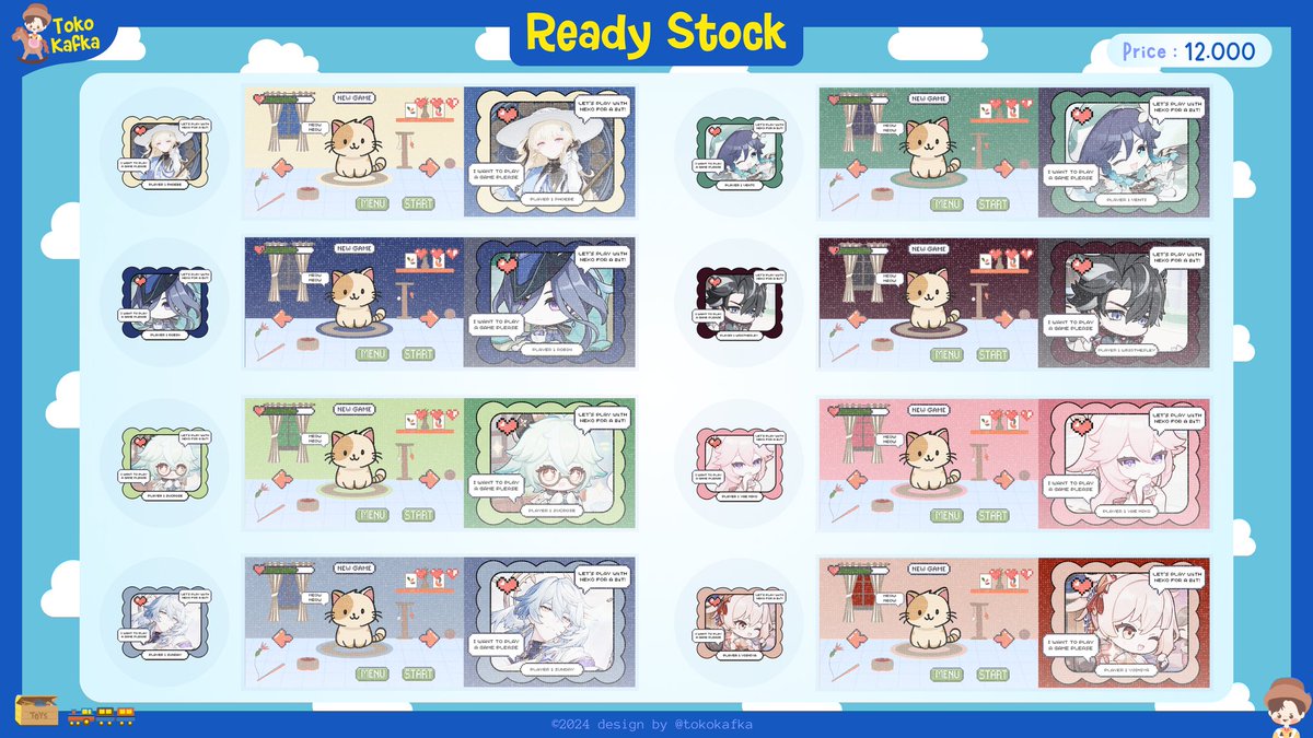 tokokafka's tweet photo. help rt thankyouu🍡🍥

haiii kaf punya ready stock layout 2d genshin, hsr, wuwa bisa langsung take via dm yaa♡ 12k/each avail qris, bisa req jugaa ia! yuk jajann #zonauang https://t.co/lrXRUtyJQj