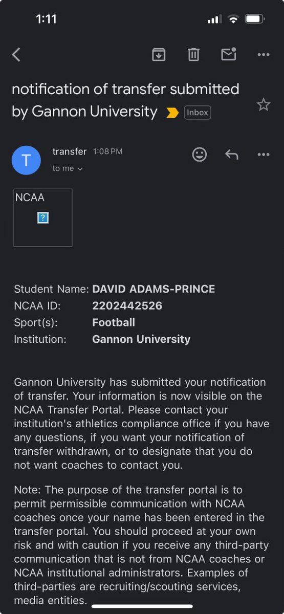 I am Officially in the transfer portal! Redshirt Freshman 4 years of eligibility!!!