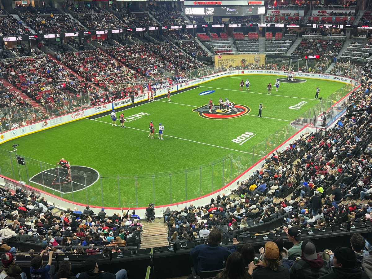 Lacrosse is BACK in Ottawa...and it is a beautiful sight to see.