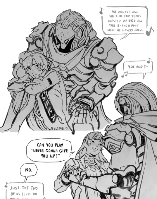 do you guys think ramattra (and omnics in general) can play music out of their speakers a la bumblebee  #dvattra 