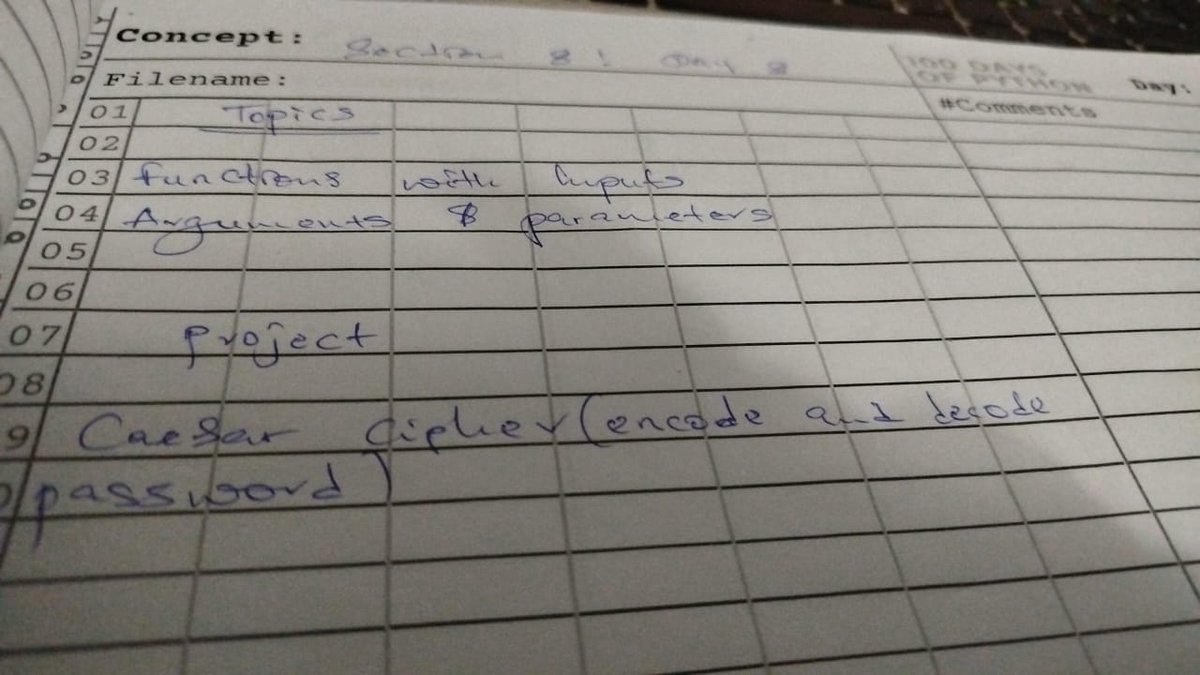 pythonhenry's tweet photo. 🚀 Day 9 of #100DaysOfPython 📷Today I learned [Bid Project #pythontopics-, Dictionary,Nested Dictionary]. 📷#100DaysOfCode #PythonProgramming #CodeNewbie #python https://t.co/EiGSscRzlE