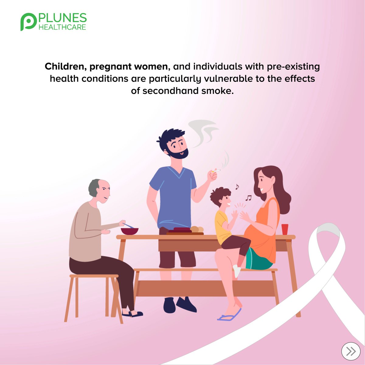 PlunesHealth's tweet photo. Secondhand smoke poses serious risks not just to smokers but also to those around them. 

Let's raise awareness and take action to protect our loved ones. 🚭

#SecondhandSmoke #LungCancerAwareness #SmokeFree https://t.co/6KpKwo1RiV