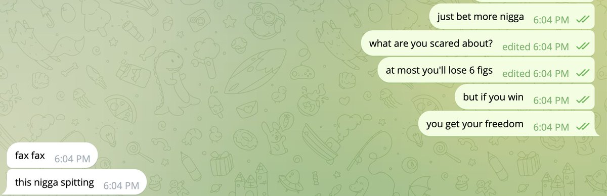 Unironically what I told <a href="/matrixthesun/">MTS</a> the other day

Just set aside what you're willing to lose (offramp what you aren't) and risk it all with your back against the wall