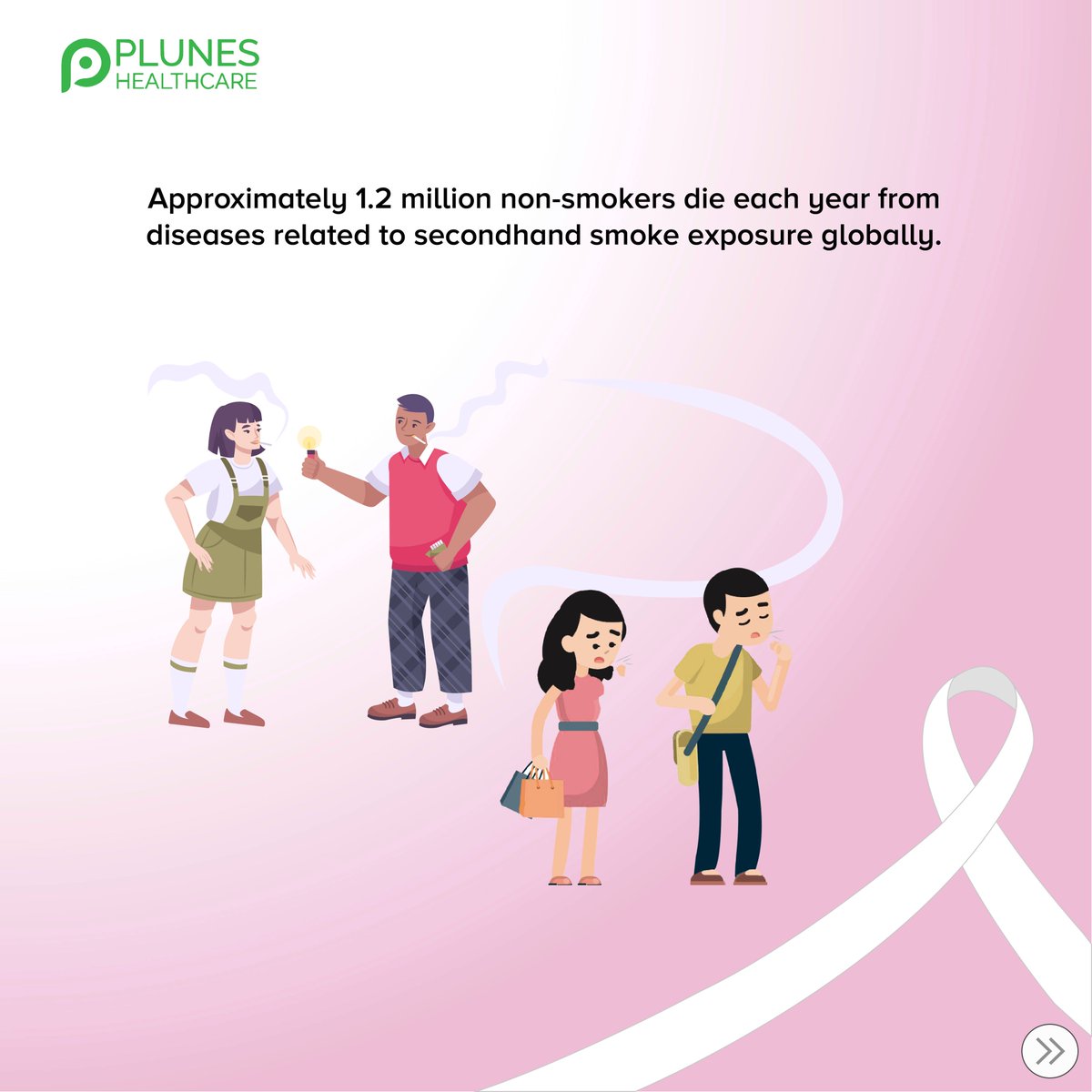 PlunesHealth's tweet photo. Secondhand smoke poses serious risks not just to smokers but also to those around them. 

Let's raise awareness and take action to protect our loved ones. 🚭

#SecondhandSmoke #LungCancerAwareness #SmokeFree https://t.co/6KpKwo1RiV