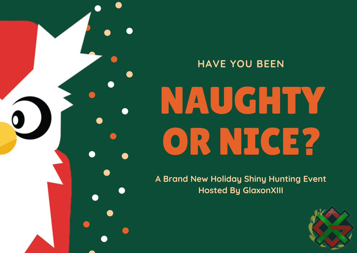 Hello, Shiny Hunters 👋

I'm proud to finally share a few details of a brand new Holiday Shiny Hunting event I'd like to host for the community! Please read the entire thread if you're interested🧵

But first, I have a quick question for you 👀