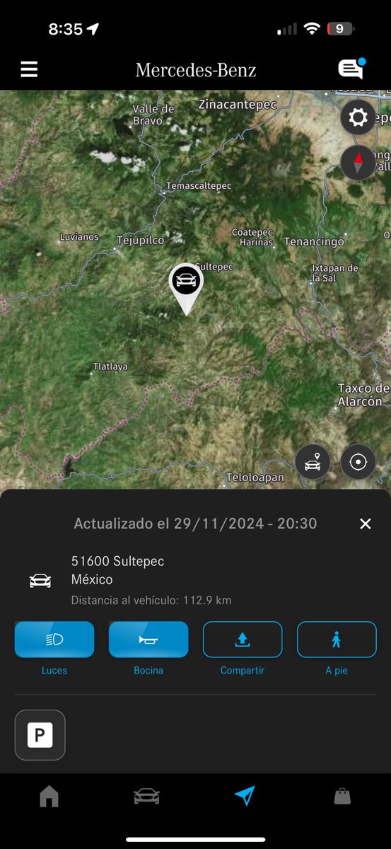 moisex66's tweet photo. @OHarfuch @FGRMexico @SEDENAmx @SEMAR_mx @GN_MEXICO_ @SSPCMexico Omar ahí tienes la ubicación de mi vehículo robado hace 2 meses, desde ahí he sufrido extorsiones, me la robaron en Metepec y la policía dice que mejor la deje perder que hay mucho narco en la zona, tú si harás algo al respecto ? O seguirá el narcoestado ? https://t.co/TKtqLHJxGu