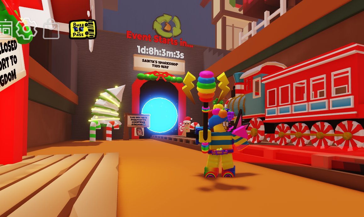 HoopsTheBee's tweet photo. New Christmas Kingdom coming soon...
All aboard the Santa Train #roblox #BHK #BeeHiveKingdoms
https://t.co/StIqOjAYaw https://t.co/YG4exhWisq