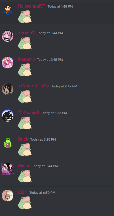 ZercobV's tweet photo. Smol Ville: Tenemos a los miembros mas cuerdos

Also Smol Ville 

@rojosenpai_vt  @ikaros_nwn @Niocraft_VT @MoonieChishiya Buck @Misux_ 

@SmolVille_ 

🐸🐸🐸🐸🐸🐸🐸🐸🐸🐸🐸 https://t.co/IF1qRnb3Zr
