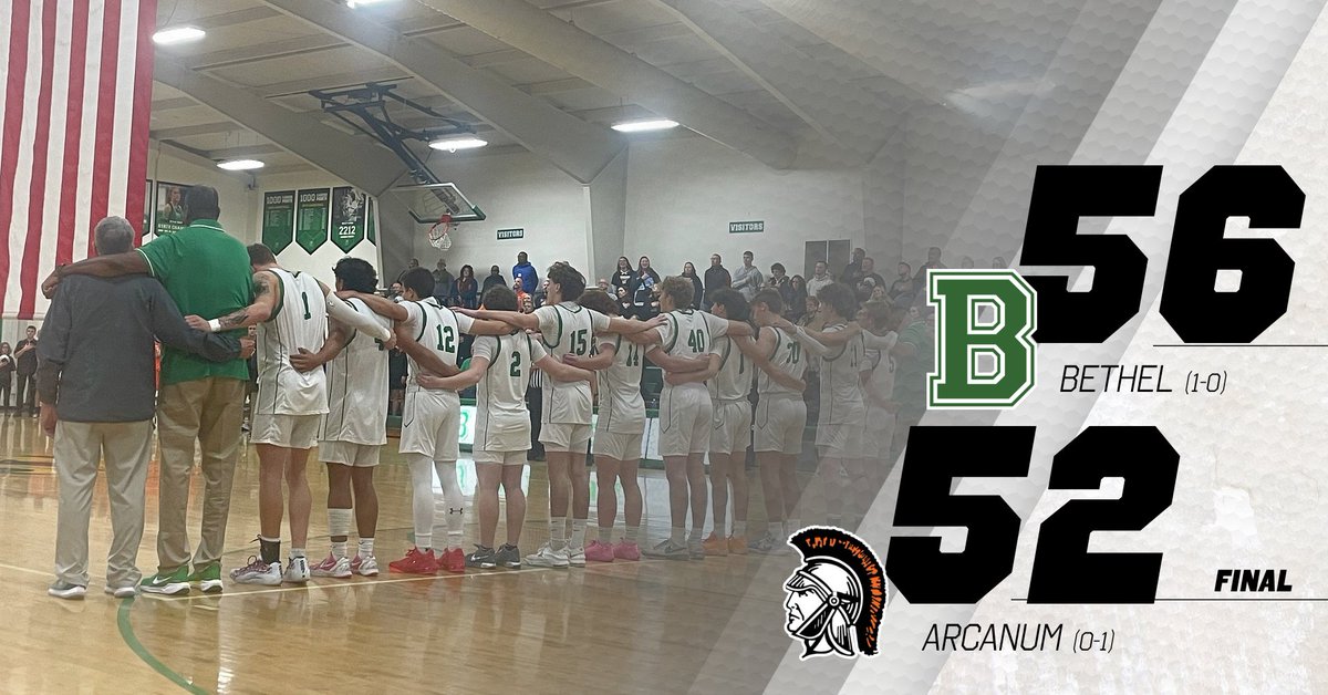 Bethel Athletic Department (@bethelbeesad) on Twitter photo 🏀 | Boys Basketball
<a href="/BethelBeesBBK/">Bethel Boys Basketball</a> get the season started off with a win over Arcanum in The Hive!
Next up is a road game @ Thurgood Marshall on Tuesday, followed by the TRC opener at The Hive on Friday v. Riverside and a CBC matchup with Tecumseh on Saturday!
Go Bees! 🐝🔥 🏀 | Boys Basketball
<a href="/BethelBeesBBK/">Bethel Boys Basketball</a> get the season started off with a win over Arcanum in The Hive!
Next up is a road game @ Thurgood Marshall on Tuesday, followed by the TRC opener at The Hive on Friday v. Riverside and a CBC matchup with Tecumseh on Saturday!
Go Bees! 🐝🔥