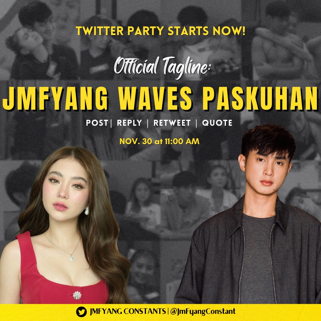 JMFYANG CONSTANTS tweet media