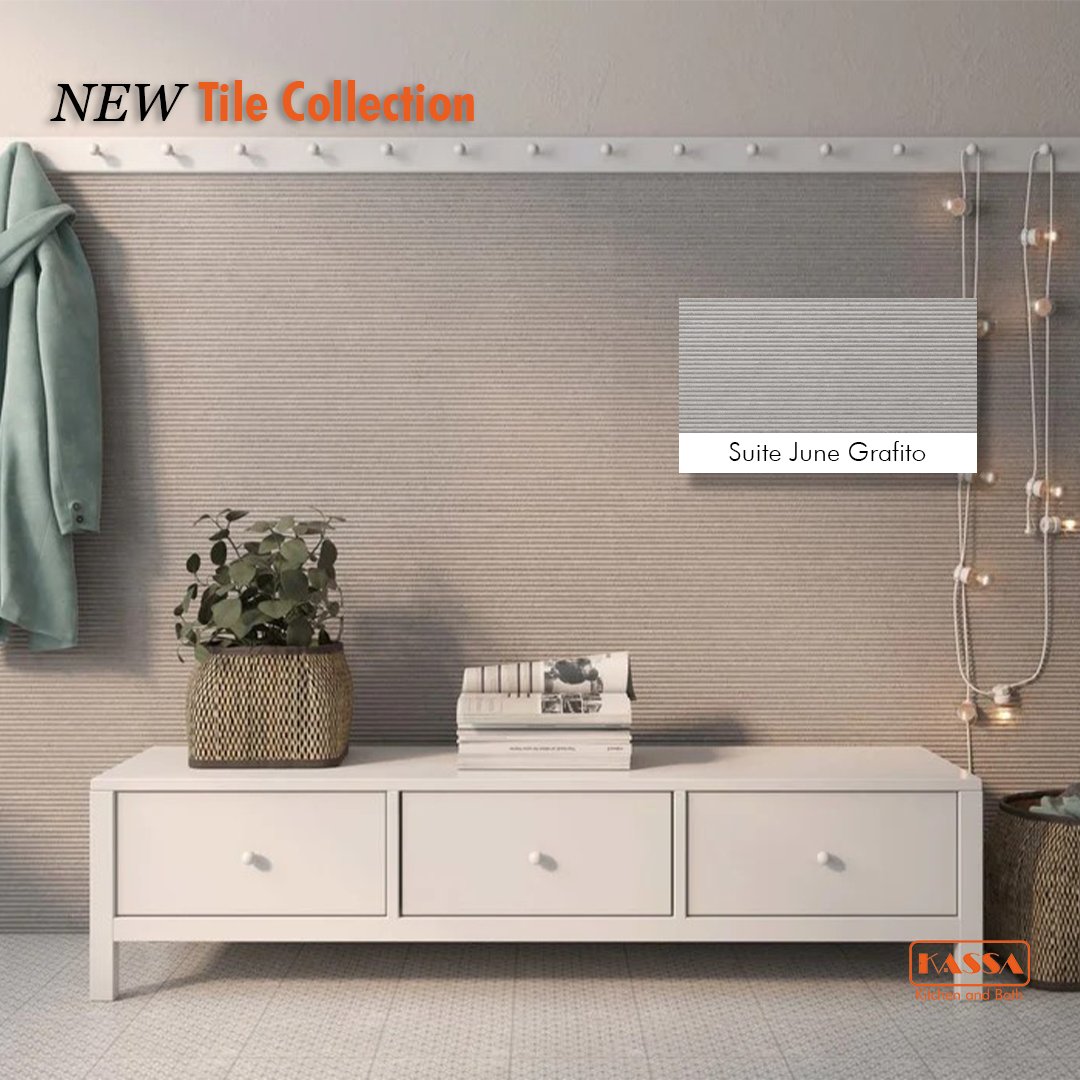 KassaCabinetry's tweet image. ✨ Key Features:
✔ Minimalist design with textured horizontal lines
✔ Neutral gray tones for seamless pairing with any decor
✔ Perfect for walls and feature areas in homes and offices
📞 Contact us for inquiries: 408-837-3899

#KassaKitchenAndBath #TileCollection #ModernDesign