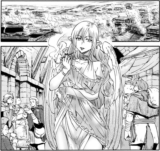 「ゲート 自衛隊 彼の地にて、斯く戦えり」短編更新されました。帝都悪所のとある日。仕事で朝帰りのミザリィは久々に飛んでみようとするが・・。よろしくおねがいしま～す。
https://t.co/1w97hMMggL 