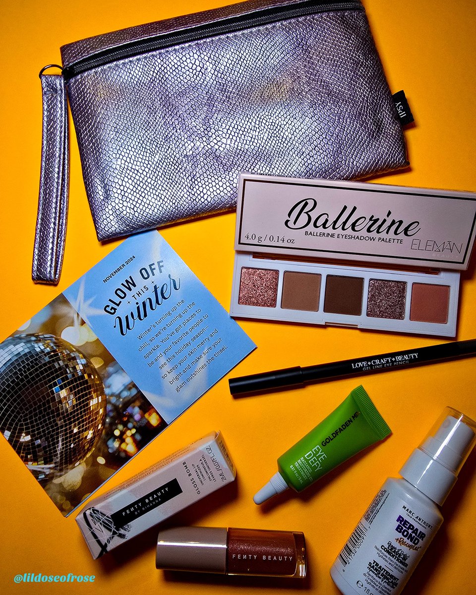 LilDoseOfRose1's tweet image. 🪩 WINTER GLOW OFF 🪩
This months @ipsy Glam Bag, @BoxyCharm by Ipsy box, &amp;amp; IconBox ft. @lisavanderpump's theme for November 2024 is "Glow Off This Winter". Winter's turning up the chill, so we're turning up the sparkle.
IB: @julsonmakeup 🪩
#giftedbyipsy #ipsy #makeupboxes #motd