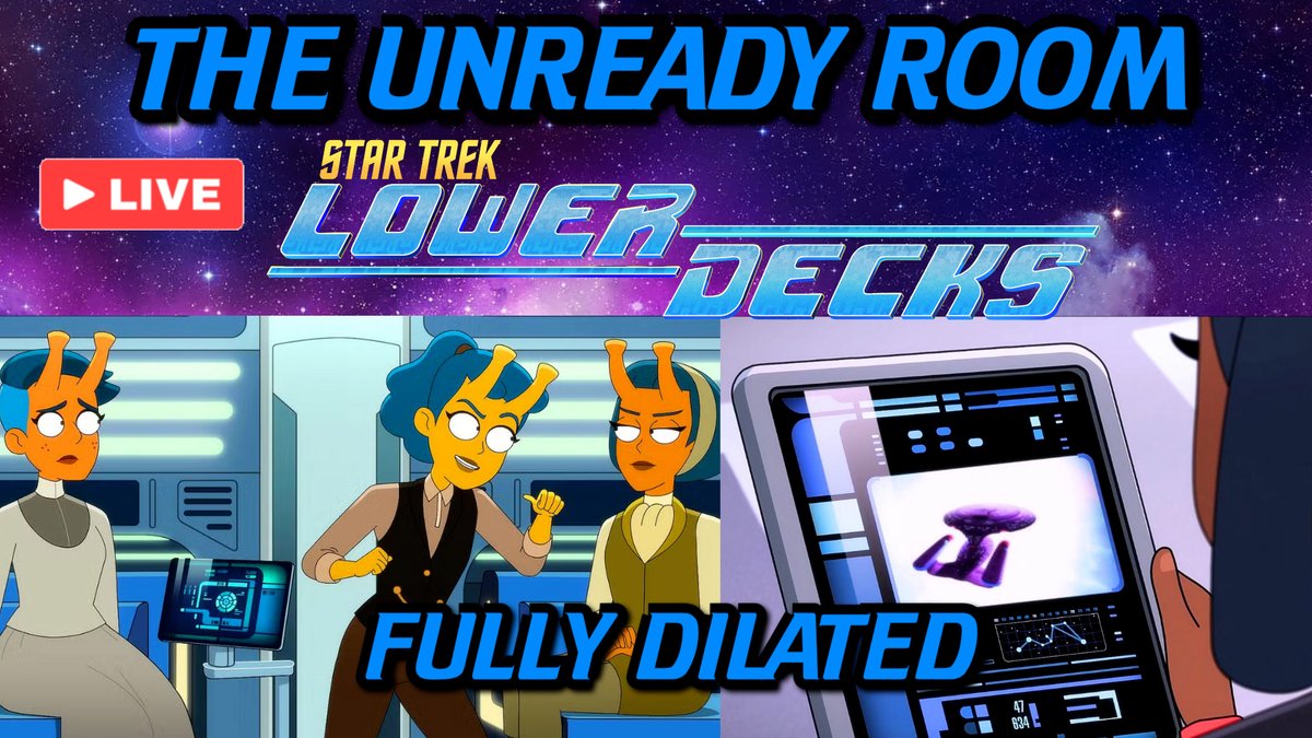 #TheUnreadyRoom is LIVE on Saturday, Nov 30th! <a href="/Brandiwine12/">Brandi Jackola</a> &amp; I are discussing "Fully Dilated," ep 7 of #StarTrekLowerDecks' final season! We go live at 2pm Eastern (11am Pacific), barring any crazy time dilation effects! Join us! #StarTrek #LowerDecks
youtube.com/watch?v=NRYjdh…