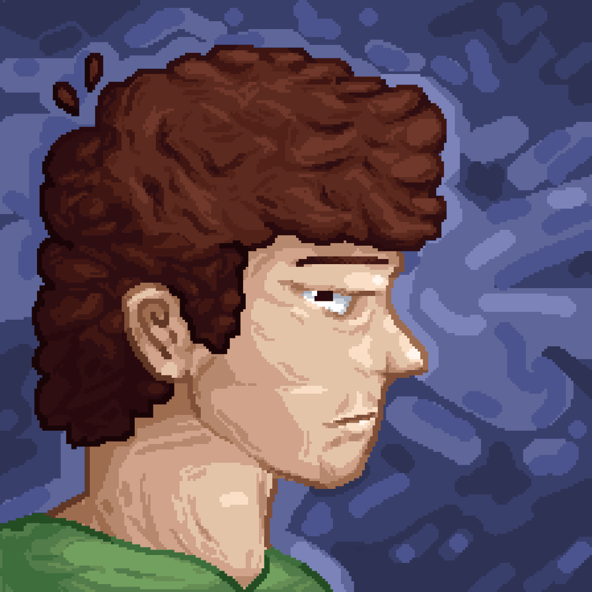 I was bored and then I drew myself

#pixelar #art #pixelartist #portrait