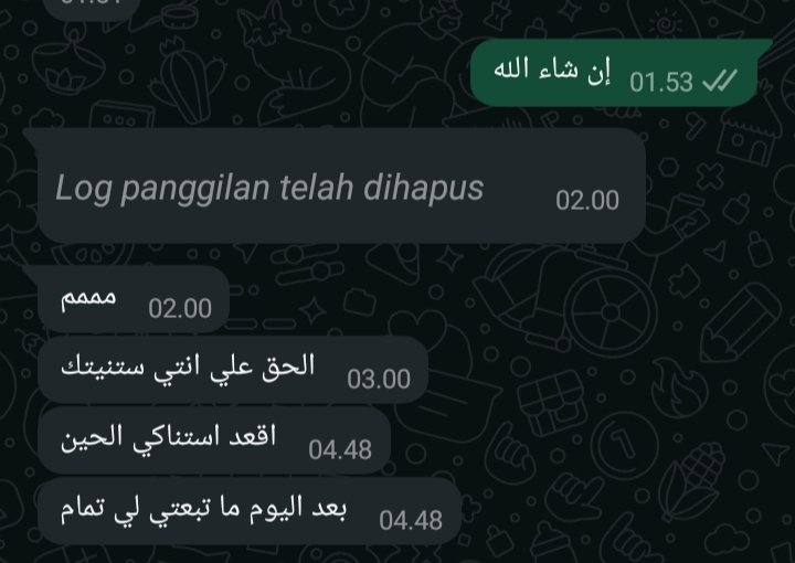 kan dh ku bilang jangan nungguin aku, tetep aj dia nungguin 😀 ngadepin sifat dia,, harus butuh kesabaran seluas samudera Hindia 🫠