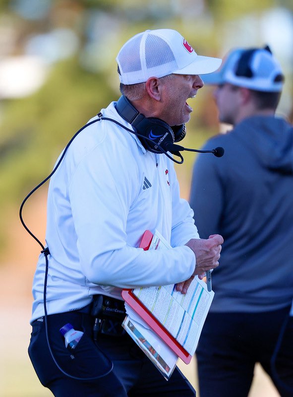 Scott Surratt hasn’t loss an ounce of passion for the game in year 18 as head coach at Carthage #txhsfb