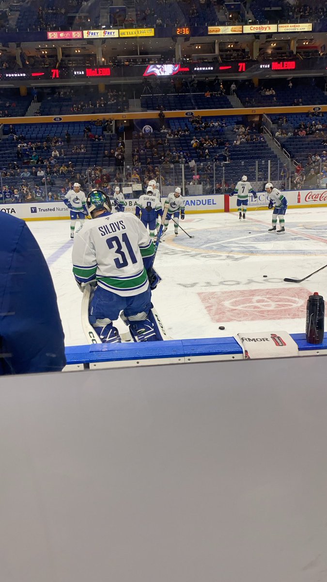First <a href="/Canucks/">Vancouver Canucks</a> game was a success 🤩🫶🏻