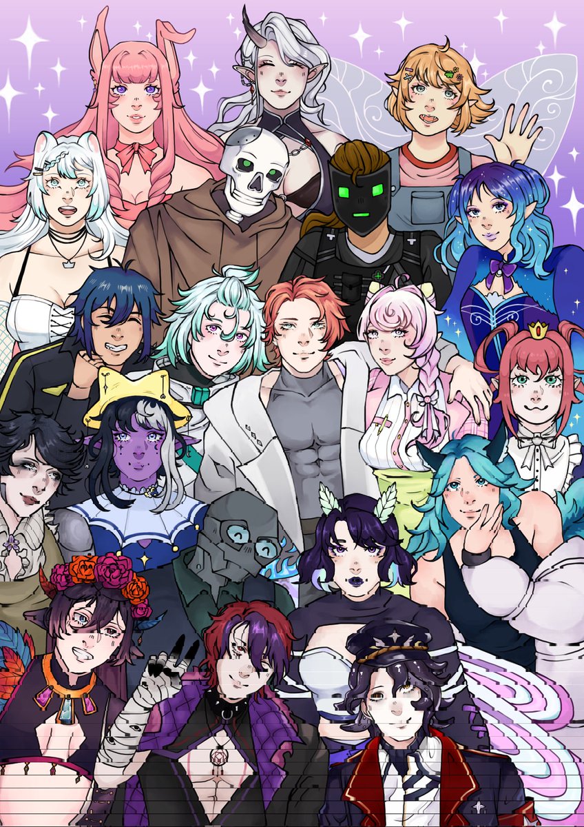 Thank you for everything you've done for us <a href="/VtNiles/">Niles│VTuber Interviewer</a> 
You have created such a safe and welcoming community for all of us, and I'm so thankful that I was able to meet ya 💜
🎨 by <a href="/nillonnsart/">nill</a> (who is so amazing &amp; talented!!!)
#Vtuber #ENVtuber