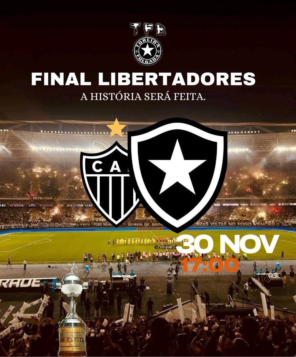 Juntos até o fim, juntos até a glória eterna.
