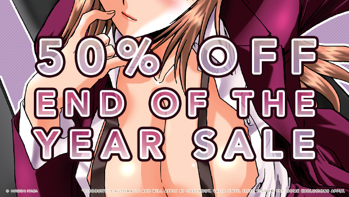 Work getting you down?
We've got you~

From now til the end of the year, get 50%!

Featuring Hello Work: tinyurl.com/2y9sf5c6

#CyberMonday #sale #manga #r18