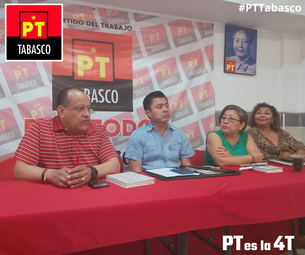 pttabasco_mx's tweet photo. Hoy 29 de noviembre realizamos la reunión ejecutiva estatal en la cual se presentó el programa de fortalecimiento del PT en Tabasco, así como la próxima actividad de gestión en beneficio de las personas con discapacidad. Seguimos #trabajando por las causas del pueblo tabasqueño. https://t.co/OB1RGsTpsj
