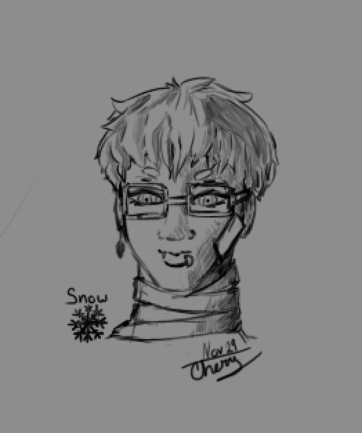 drizzle_berry's tweet photo. A doodle of the Vampy boy i made a while back. #digitalart https://t.co/NdadWx7EqM