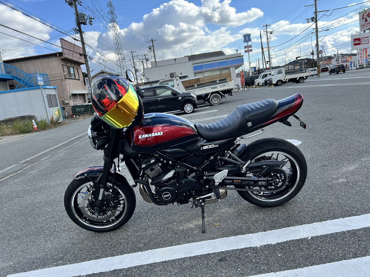 初回点検などをした
寒過ぎw