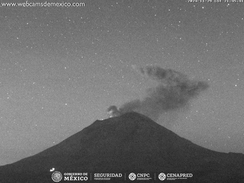 PreMxOficial's tweet image. #AVISO ⚠️ | Se registró #Exhalación MODERADA 🟡 del volcán #Popocatépetl a las 21:40 h. 🌋💨

⚠️ Caída de ceniza (SUROESTE): #EDOMÉX, #Morelos y #Guerrero.

🚦 AMARILLO FASE 2. 🟡