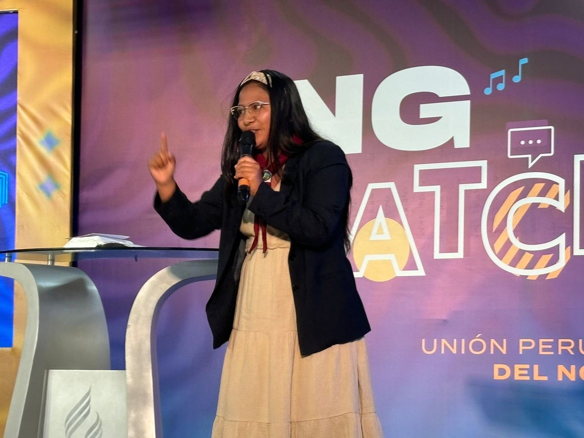 AdventistasMPN's tweet photo. 🔰Grecia Chapa participa de la categoría jóvenes INFLUENCERS DE LA VERDAD, con el tema: “Un fiel mayordomo”🙏🏼
#NGMatch #NuevasGeneraciones https://t.co/rSMV2nI1VT