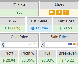 Robert1965s's tweet photo. From 2k after selling everything in the garage in July to 10k sales as of today. BING BALLIN!!🏀and another 10 in inventory.
Thanks @FlipAlert and @thebuyboxio 

Best community with great staff!

They're the only reason I found these crazy ROI items I sold today. https://t.co/pJRgolukuF
