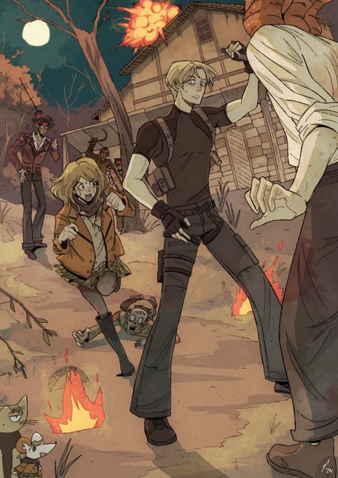Cuando los residentes son malvados #ResidentEvil4 