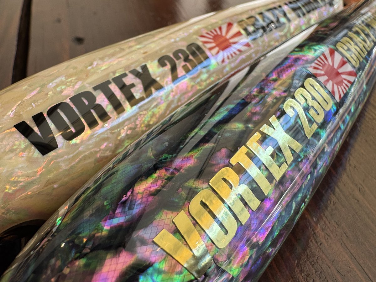 hage_fishing's tweet photo. CRAZY WORKS
VORTEX 230 & 200
フルアワビlimited ブラック & ホワイト
オンラインショップからも ご購入いただけます
https://t.co/nw78KBTXLb
#crazyworks #vortex #フルアワビ
#hage #fishing #fishingtackle #tokyo https://t.co/jSQhAwSgCN