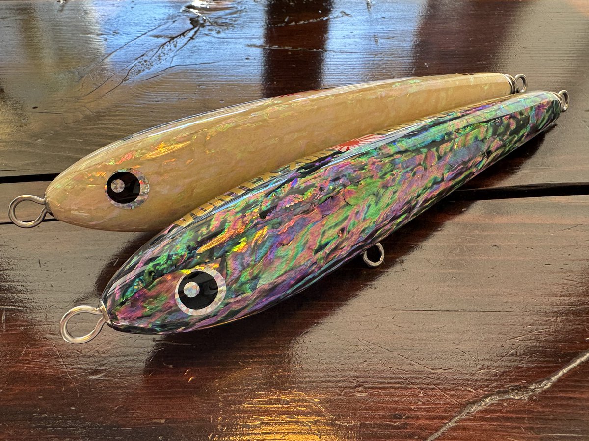 hage_fishing's tweet photo. CRAZY WORKS
VORTEX 230 & 200
フルアワビlimited ブラック & ホワイト
オンラインショップからも ご購入いただけます
https://t.co/nw78KBTXLb
#crazyworks #vortex #フルアワビ
#hage #fishing #fishingtackle #tokyo https://t.co/jSQhAwSgCN
