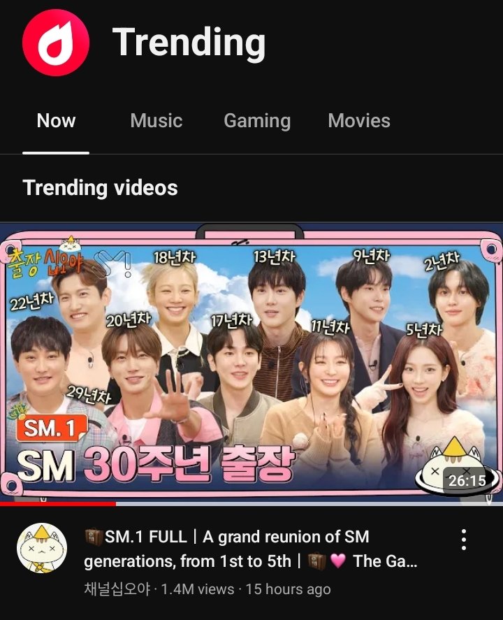 bluuist's tweet photo. omg the SM episode of game caterers with #KARINA and other SM idols is currently trending #1 on youtube korea! it's also the highest tv viewership rating EVER for a game caterers episode 🥹 https://t.co/Y1HphC1HQM