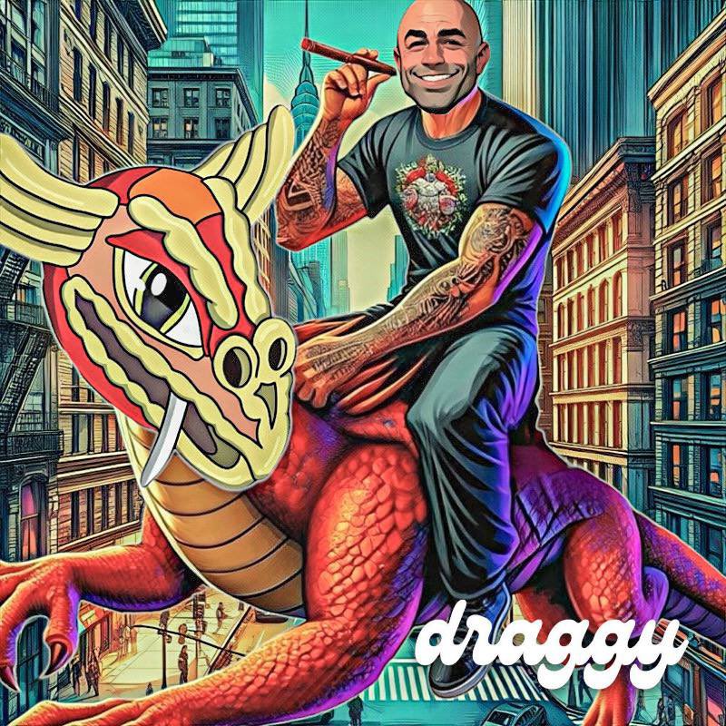 DiamndHandsClub's tweet photo. @joerogan Bro #dragons 🐉 are real don’t fade the best Dragon Community Takeover in Crypto $DRAGGY @DraggyCTO is legendary 🐲 https://t.co/IKgkQzjY0w