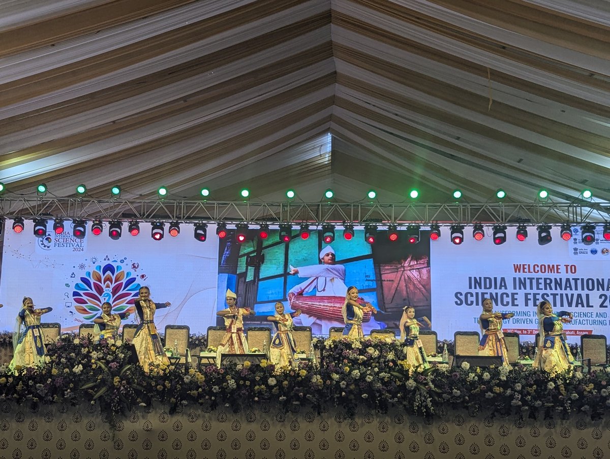 India International Science Festival 2024 begins at IIT Guwahati in Assam

Science and Technology Minister <a href="/DrJitendraSingh/">Dr Jitendra Singh</a> to grace the inauguration along with Assam CM <a href="/himantabiswa/">Himanta Biswa Sarma</a> and DG <a href="/CSIR_IND/">CSIR, India</a>