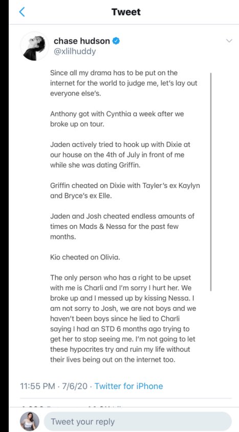 Waiting for someone from the obx cast to pull this LMAO