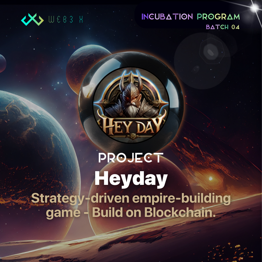 Heyday | Web3 Strategic Game tweet media
