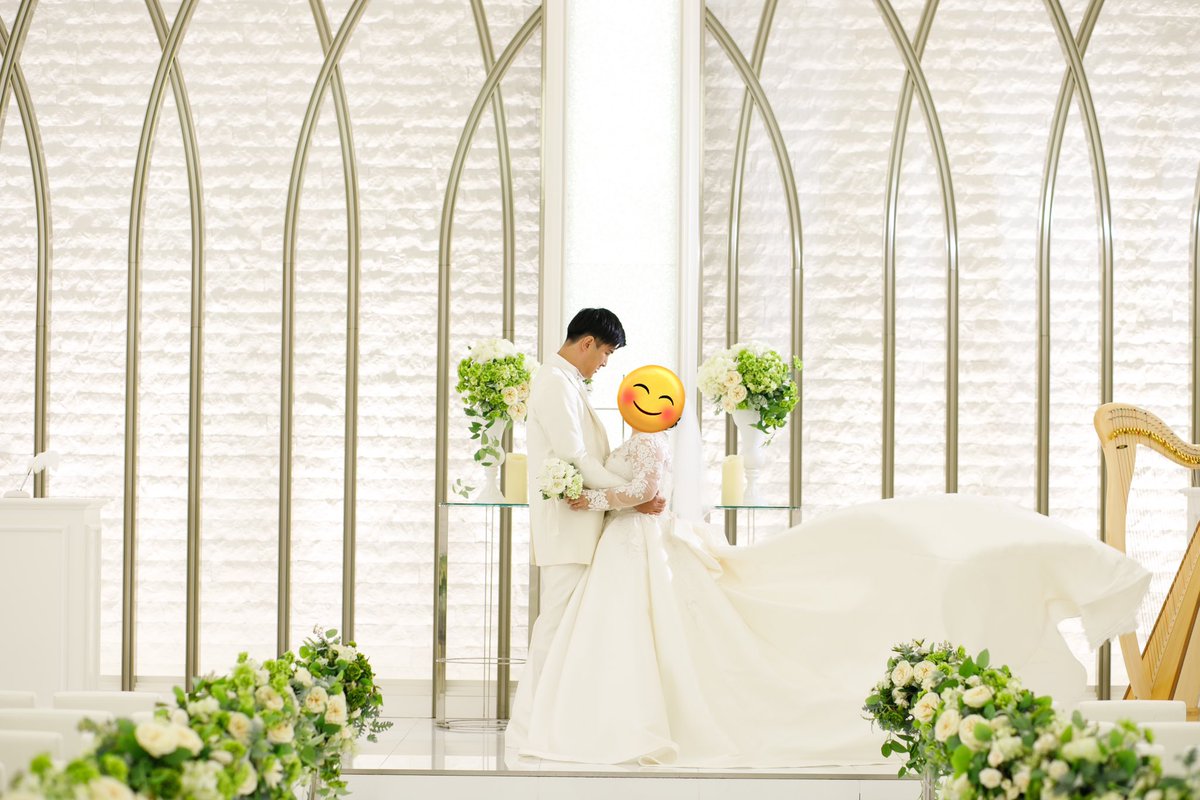 Kitakyu_MJN's tweet photo. 11月に結婚式を挙げました！🍰
麻雀も更新頻度は落ちる可能性ありますが、今後ともフォロワーの方、そうでない方も仲良くしていただけると幸いです🙏 https://t.co/GMgCFq4Xbl