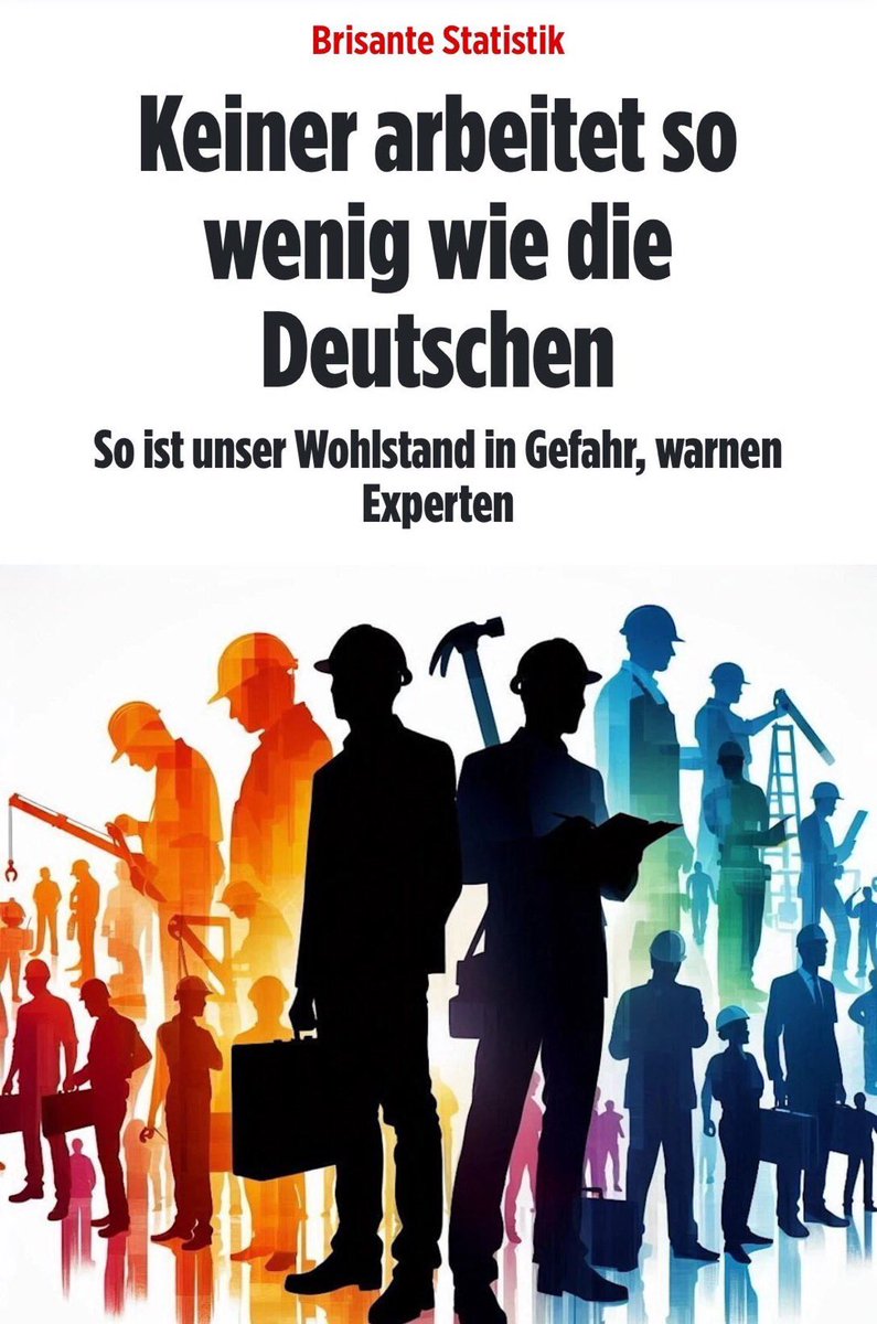 was ist das für eine dumme Definition von Wohlstand, wenn „Wohlstand“ einfach nur heißt 60h zu arbeiten, damit man sich ein großes Auto und einen geilen Fernseher kaufen kann, die einzige sinnvolle Definition von Wohlstand ist FREIZEIT