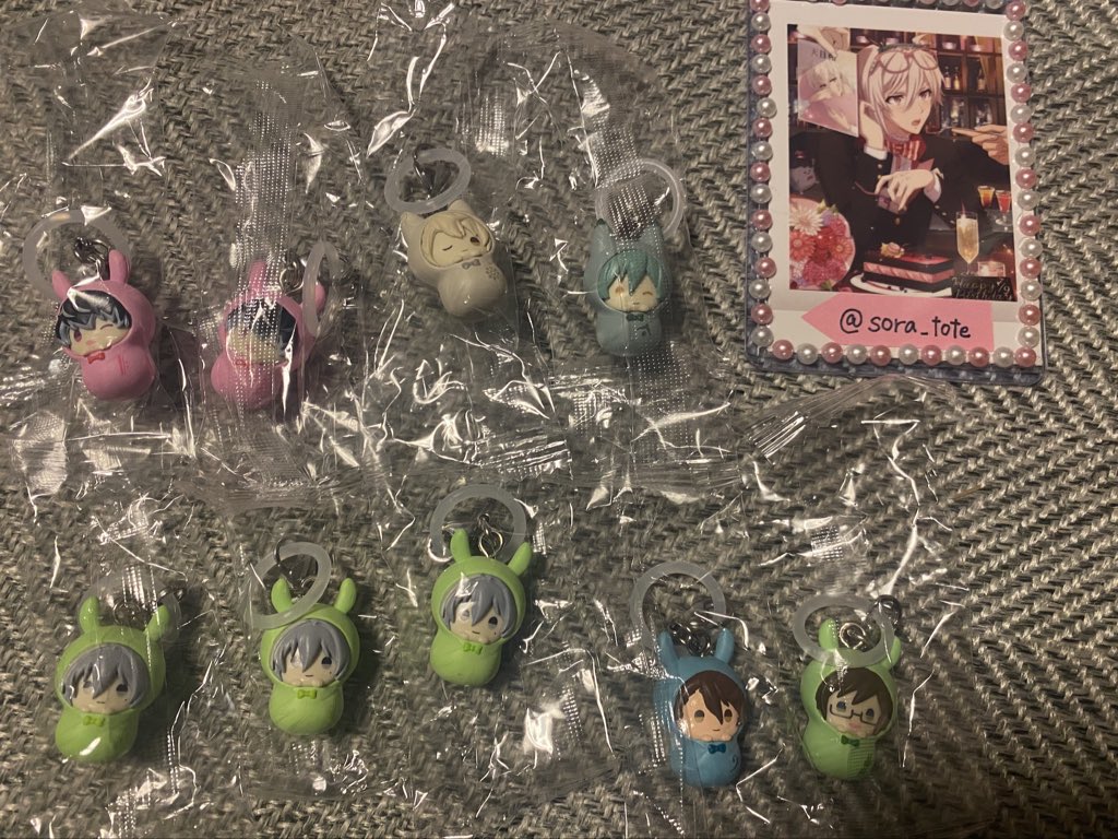 sora_tote's tweet photo. 【交換】アイナナめじるしアクセサリーvol.2

譲：大和、龍之介、百2、千3、悠、巳波

求：天♾️

郵送希望。1:1より可能。
検索よりお待ちしてます。 https://t.co/QHzdLva6ZV