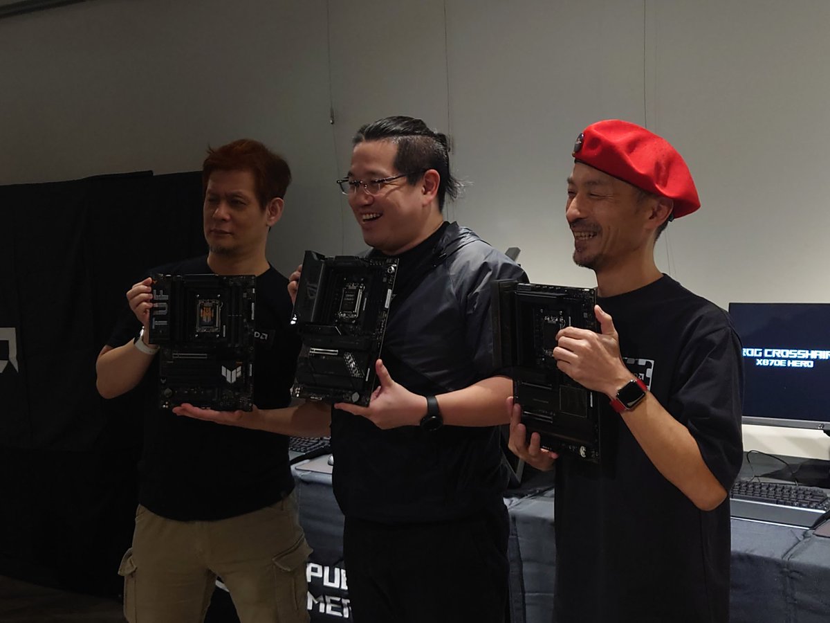 sirohama3's tweet photo. #ASUSxAMD #ASUSイベント 
お疲れ様でした✨ https://t.co/MYkPCLsPR8