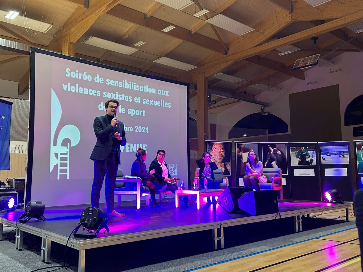 La Ville de Chelles organisait une sensibilisation avec l’association « La Voix de Sarah » et le parquet de Meaux.

Le parcours de Sarah Abitbol et de Katia Palla est source d’espoir pour les jeunes victimes de violences.