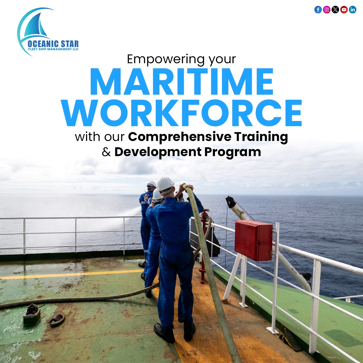 FleetOceanic's tweet photo. Our maritime workforce is the backbone of Oceanic Star Fleet! With highly skilled professionals dedicated to excellence, 
.
.
#oceanicstarfleet #maritimeworkforce #skilledprofessionals #operationalexcellence #efficientoperations #outstandingresults #maritimechallenges https://t.co/YVRXjRstS9