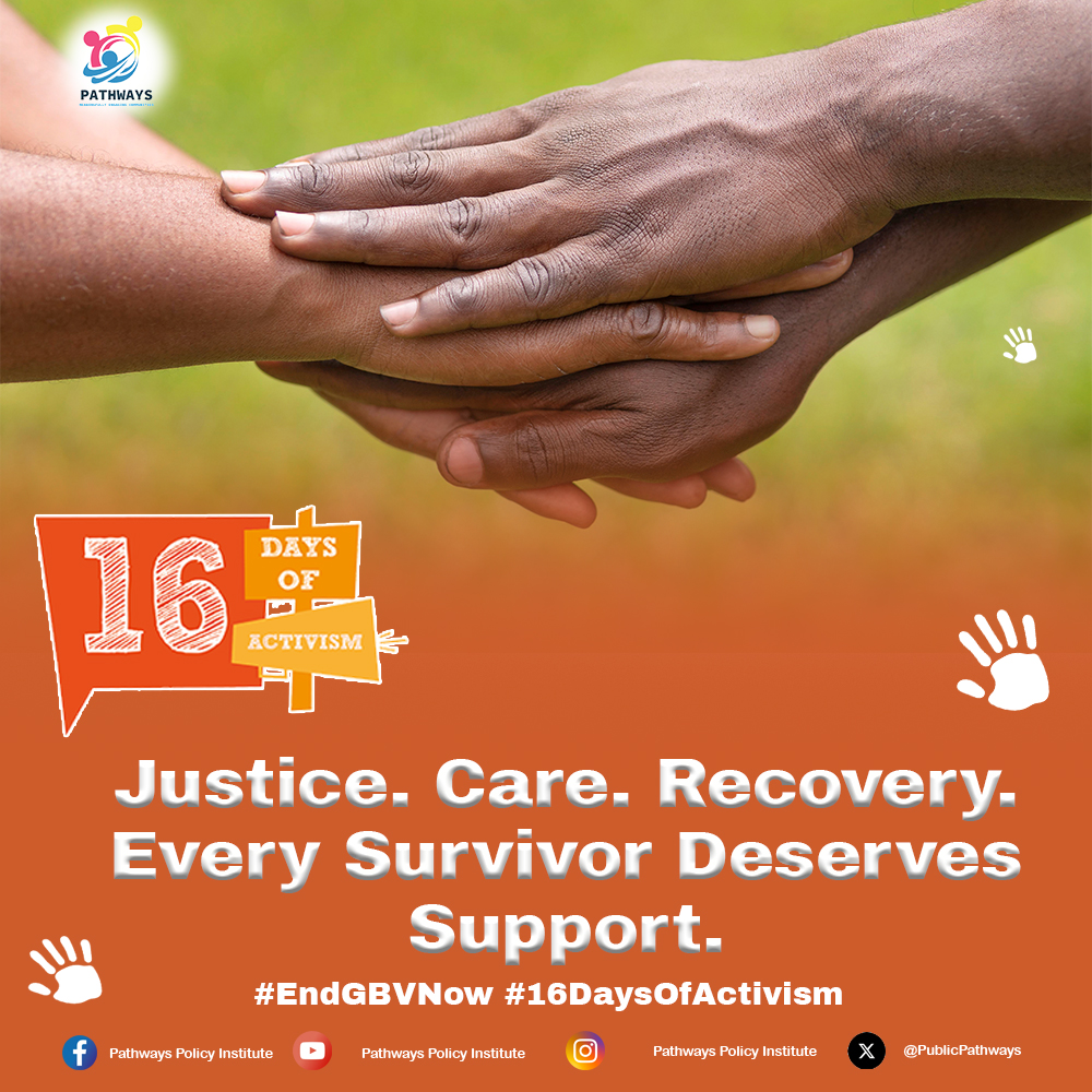 Every survivor, regardless of gender, age, background, or identity, deserves unwavering support &amp; a path to healing. Ending #GBV requires us to listen, believe, and act in solidarity with survivors everywhere.
Let's make compassion and justice the norm.
 #16DaysOfActivism2024