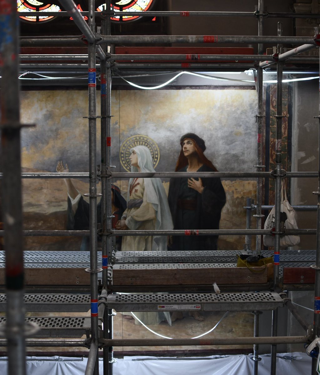 Nicolas Bousser (@nicolasbousser) on Twitter photo Inauguration hier des peintures restaurées du chœur de Notre-Dame-des-Champs. La renaissance de Joseph Aubert se poursuit.
Notre reportage <a href="/CoupeFileArt/">Coupe-File Art</a> sur le peintre, tourné sur le chantier mais aussi dans le Doubs et le Calvados, est disponible ici 👉 youtu.be/OqPEPdm_LN8?si… Inauguration hier des peintures restaurées du chœur de Notre-Dame-des-Champs. La renaissance de Joseph Aubert se poursuit.
Notre reportage <a href="/CoupeFileArt/">Coupe-File Art</a> sur le peintre, tourné sur le chantier mais aussi dans le Doubs et le Calvados, est disponible ici 👉 youtu.be/OqPEPdm_LN8?si…